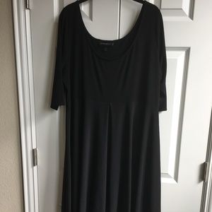 Lane Bryant Size 18-20 Black Dress Scoop Neckline